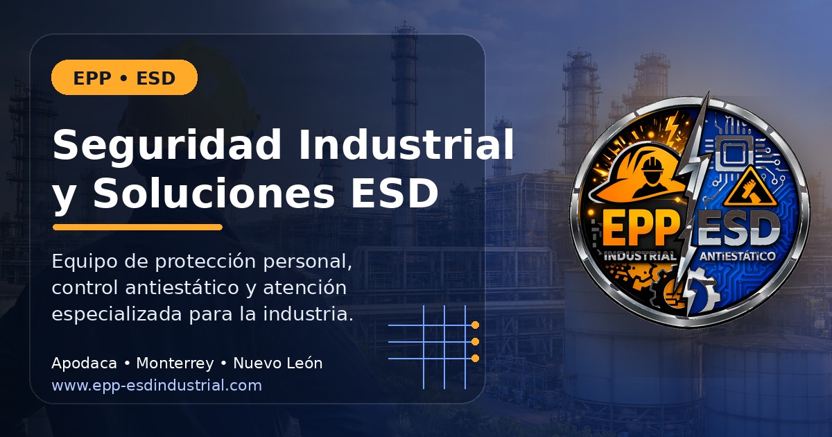 Venta de EPP y Productos ESD en Monterrey | EPP • ESD Industrial